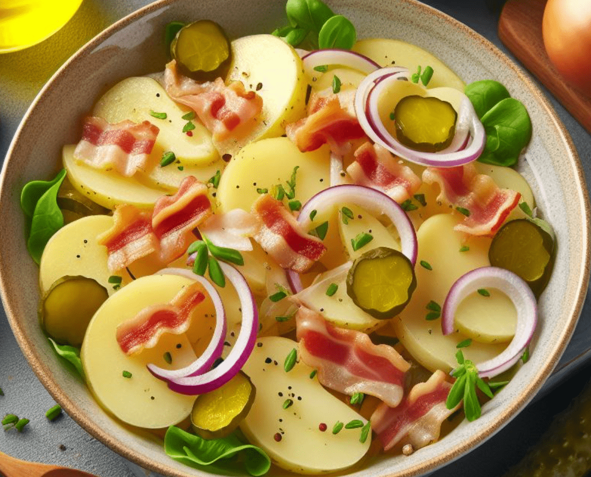 Bayrischer Kartoffelsalat Warm Speck