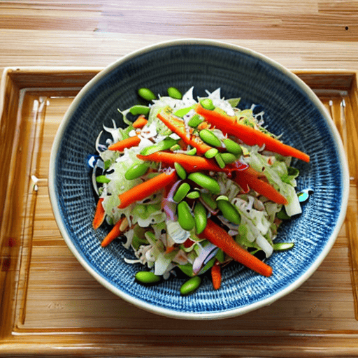 Asiatischer Salat Chinakohl