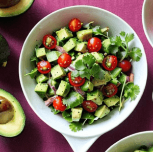 Avocado Salat mit Tomaten