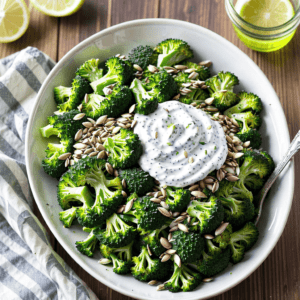 Brokkoli Salat mit Joghurt