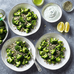 Brokkoli Salat mit Joghurt