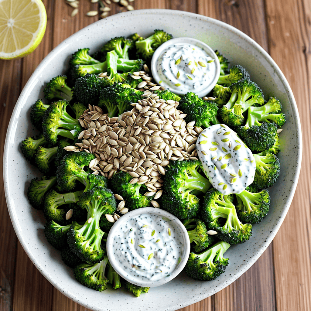 Brokkoli Salat mit Joghurt