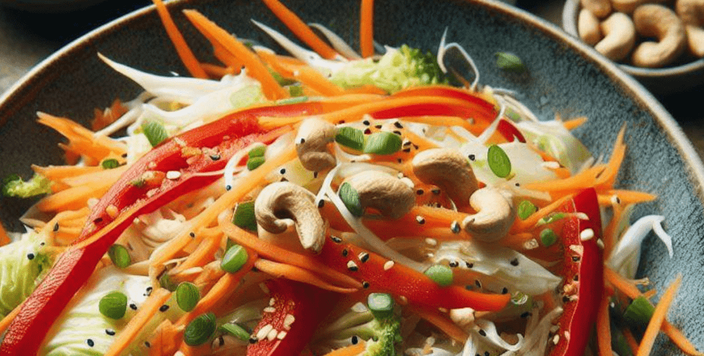 China Salat mit Chinakohl
