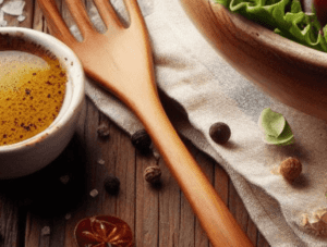 Chinakohl Salat Dressing Essig Öl