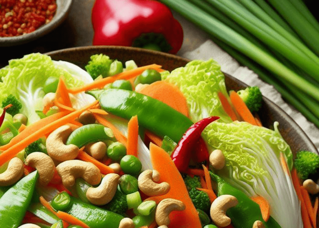 Chinesischer Salat mit Chinakohl
