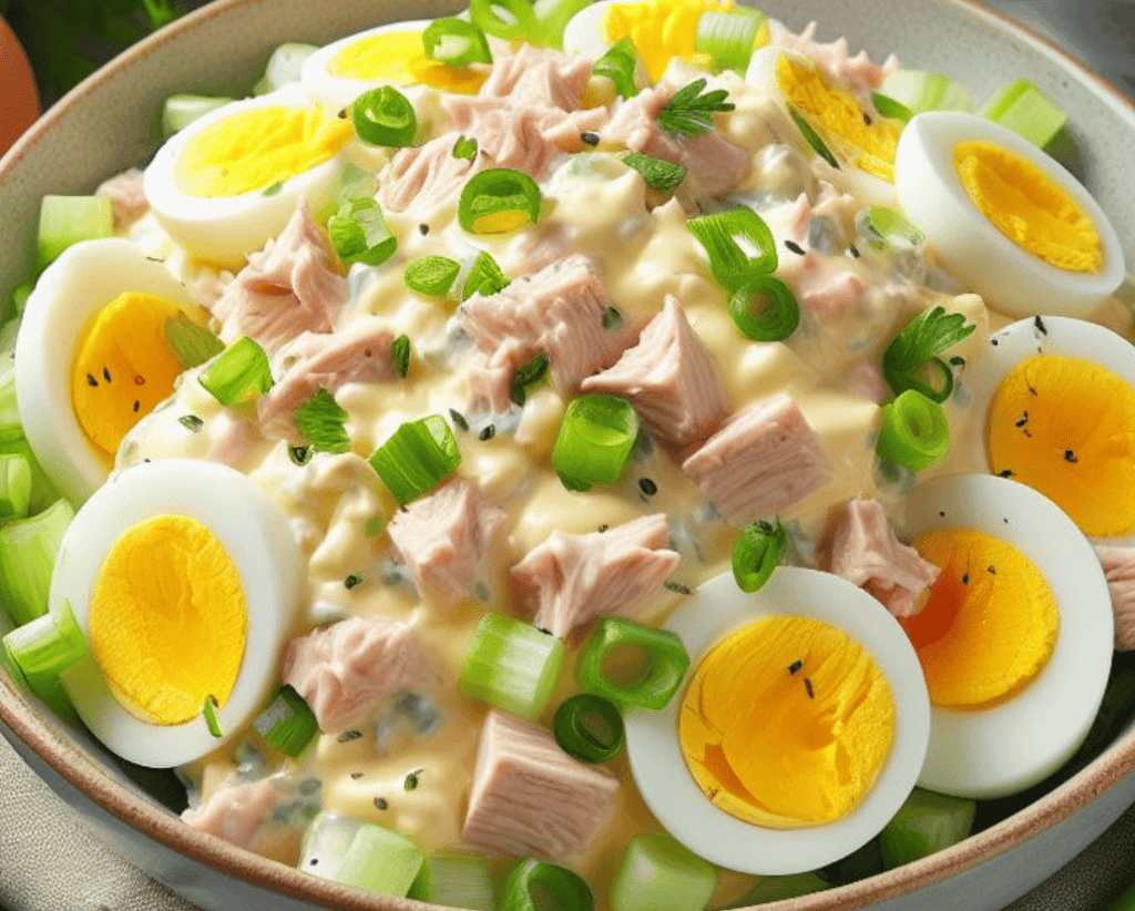 Eier Thunfisch Salat
