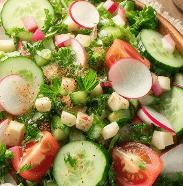 Fattoush Rezept Libanesisch