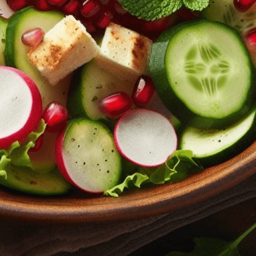 Fattoush Salat Granatapfel