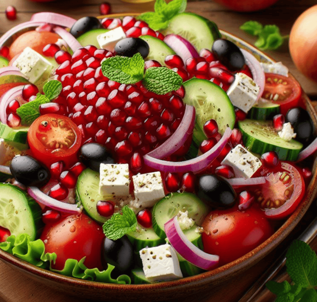 Granatapfel Salat Türkisch