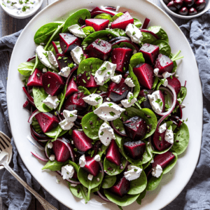 Griechischer Rote Bete Salat mit Joghurt