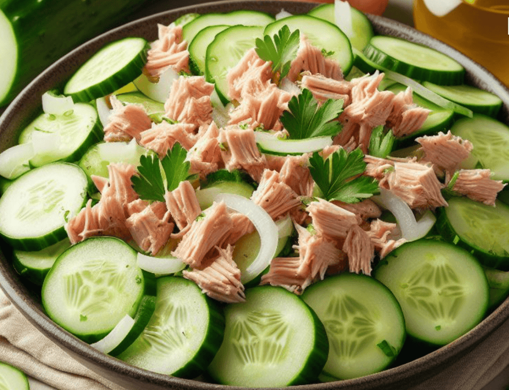 Gurken Thunfisch Salat