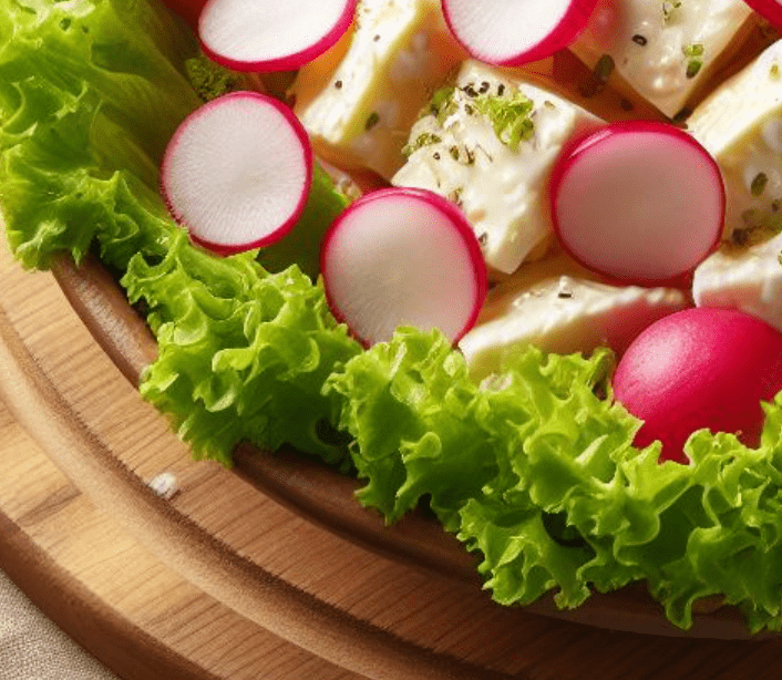 Handkäs Salat Mit Radieschen