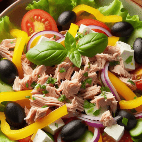Italienischer Salat mit Thunfisch