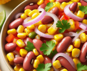 Kidneybohnen Salat mit Mais