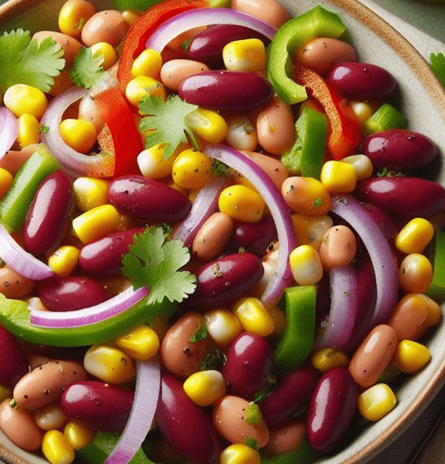 Kidneybohnen Salat mit Mais