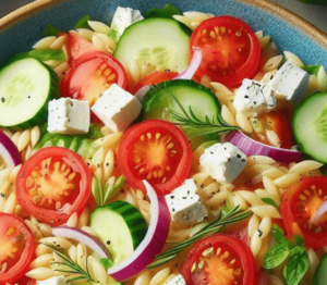 Kritharaki Salat mit Knorr Salatkrönung