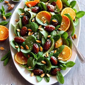 Orangen Datteln Salat