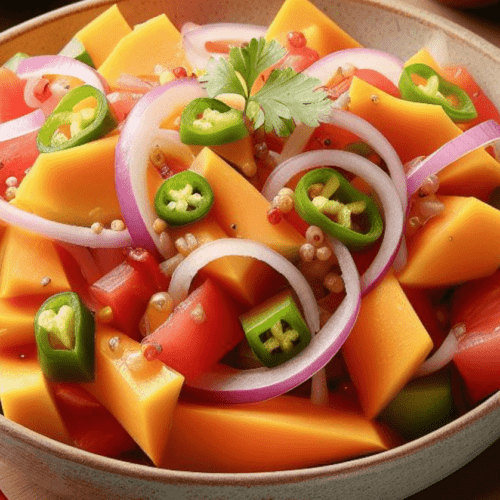 Papaya Mango Salat