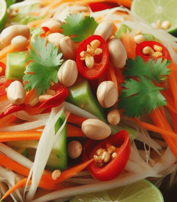 Papaya Salat Vietnamesisch