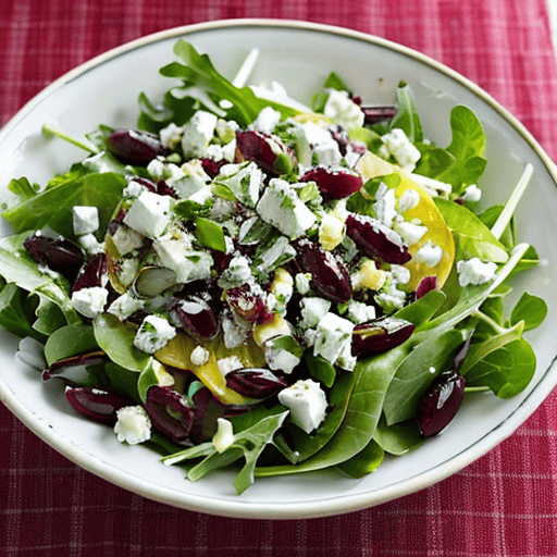 Rezept Salat Käse Datteln