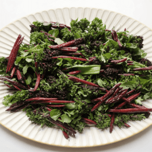 Rote Bete Blätter Salat