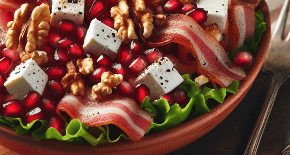 Salat Granatapfel Bacon
