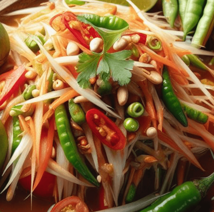 Thai Papaya Salat