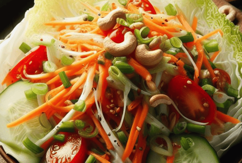 Yum Yum Salat mit Chinakohl