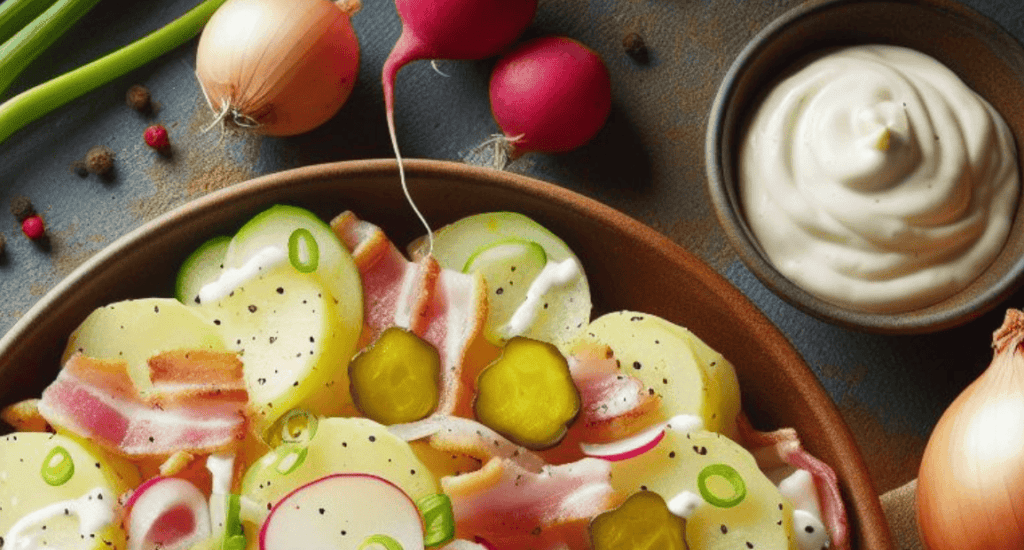 12 Zutaten für Sorbischen Kartoffelsalat