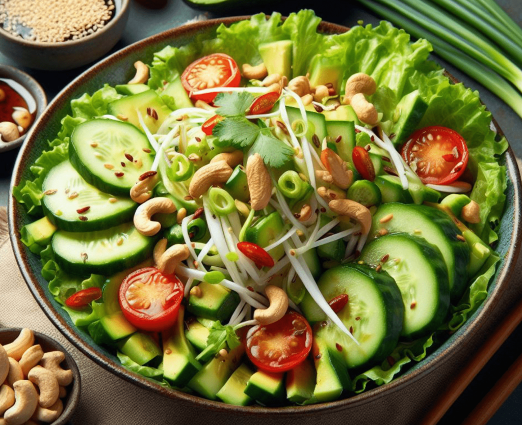 Asiatischer Grüner Salat