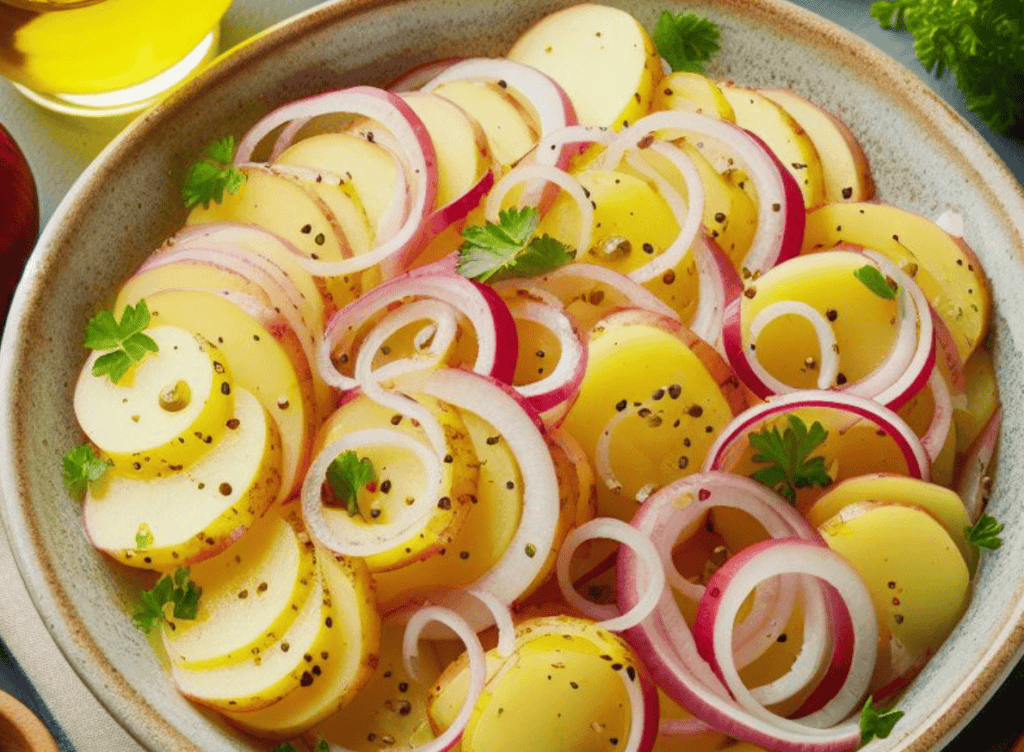 Bayrischer Kartoffelsalat nach Omas Art