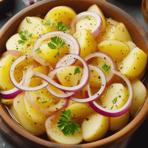 Bayrischer Kartoffelsalat nach Omas Art