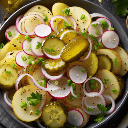 Bayrischer Kartoffelsalat ohne Brühe