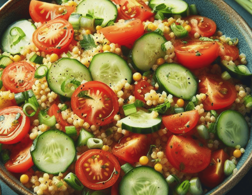 Bulgur Salat Tomate Gurke