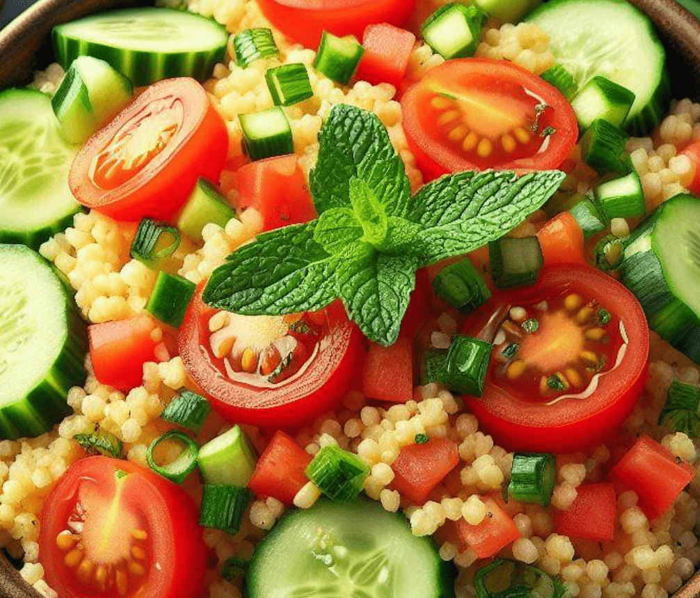 Bulgur Salat Aus Der Libanesischen Küche
