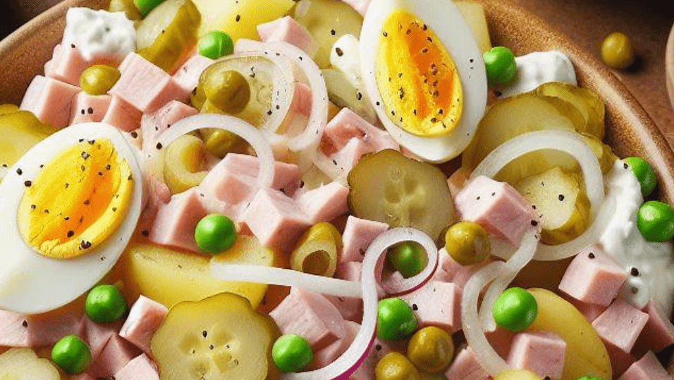 DDR Kartoffelsalat mit Fleischsalat