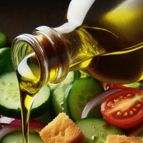 Dressing Gemischter Salat Essig Öl