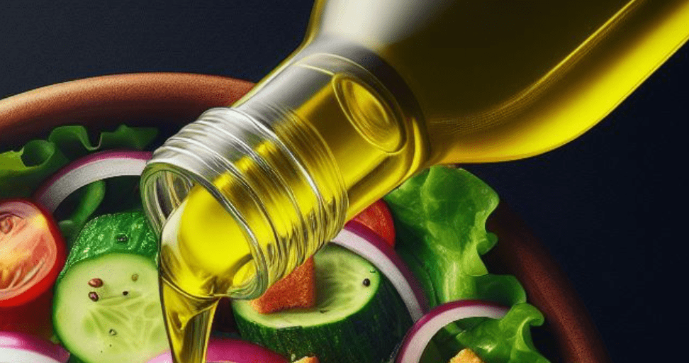 Dressing Gemischter Salat Essig Öl