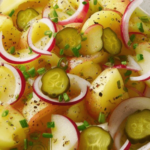 Essig Öl Kartoffelsalat