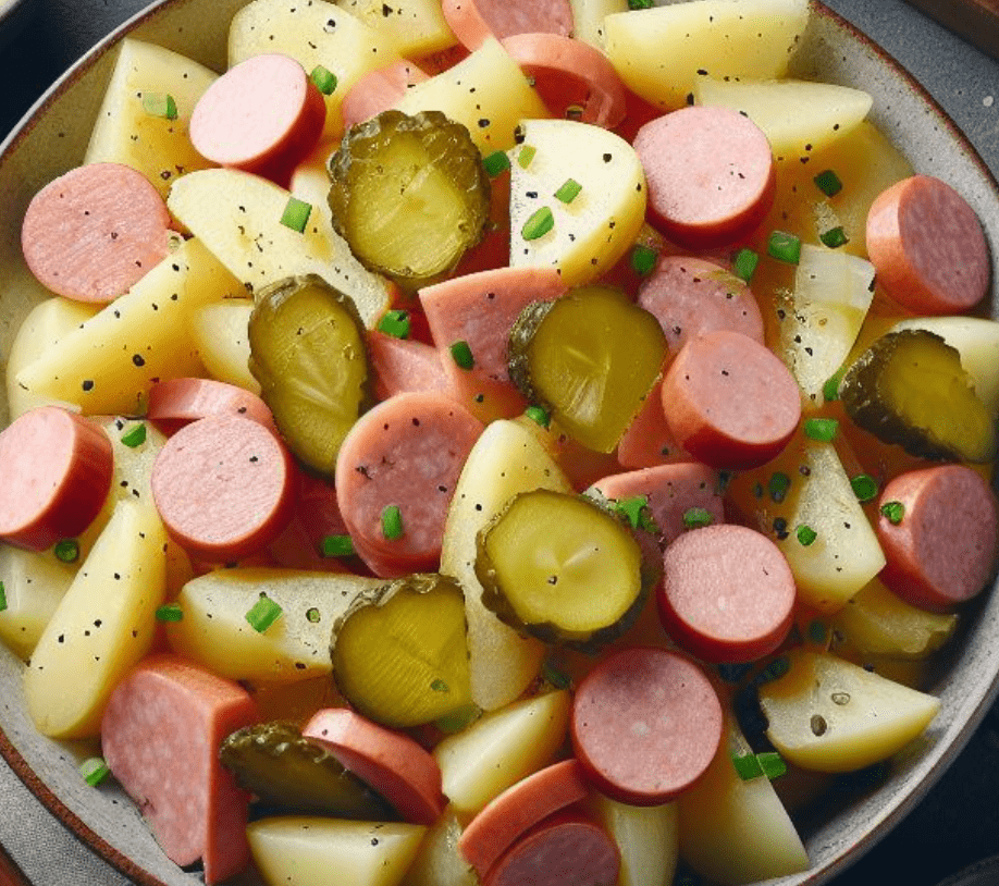 Frankfurter Kartoffelsalat Warm