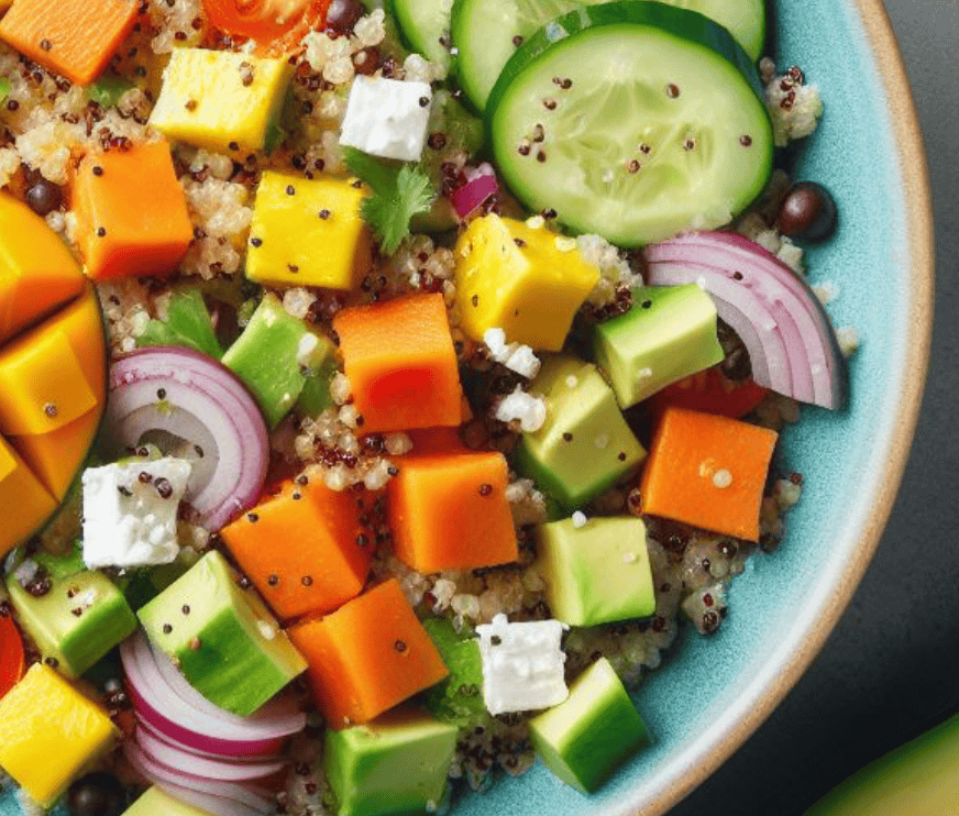 Fruchtiger Quinoa Salat