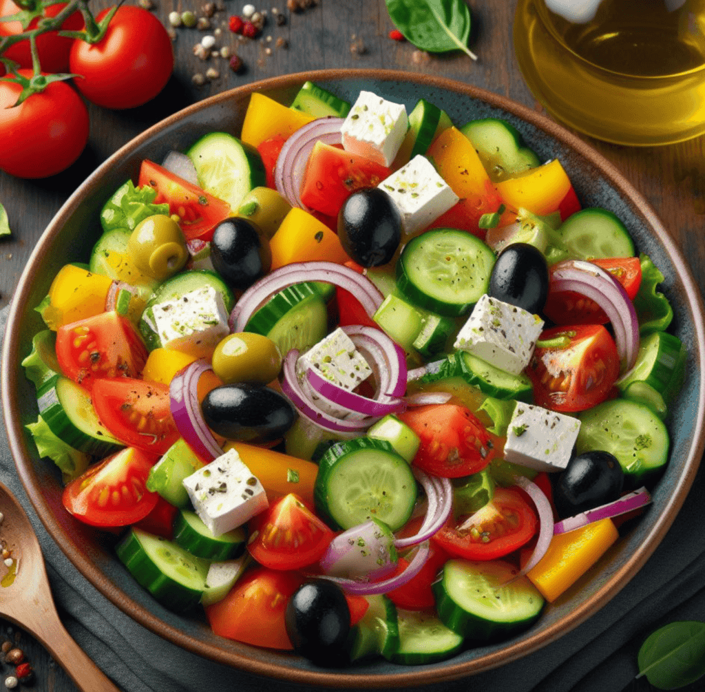 Gemischter Mediterraner Salat