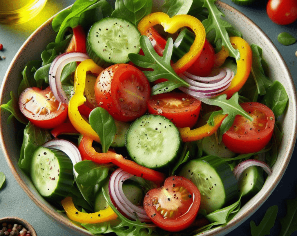 Gemischter Salat mit Rucola