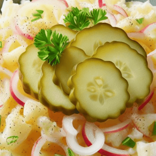 Geriebener Kartoffelsalat