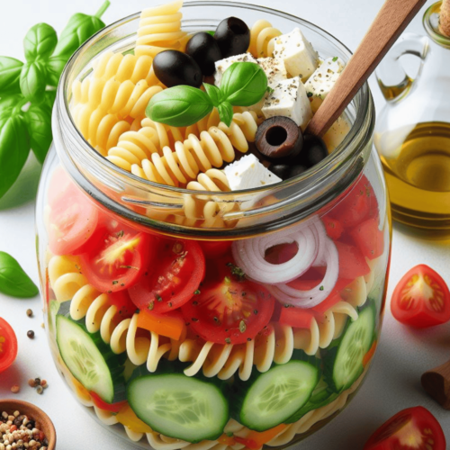 Haltbarer Nudelsalat