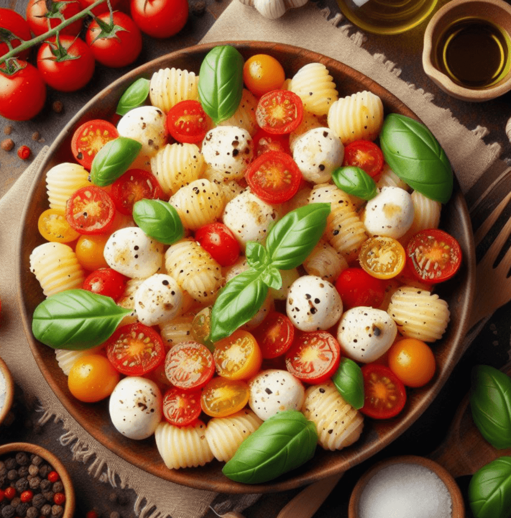 Italienischer Gnocchi Caprese Salat​