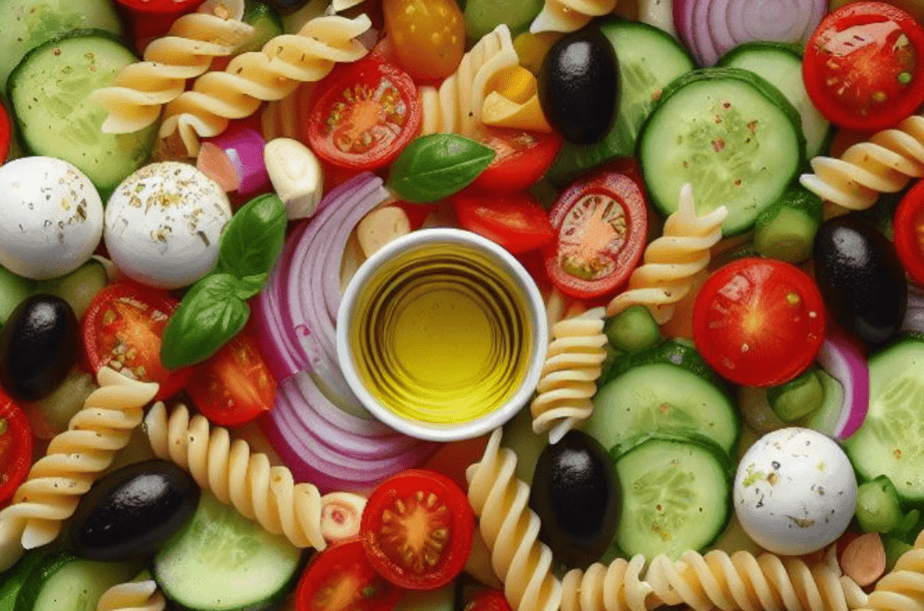 Italienischer Nudelsalat ohne Rucola