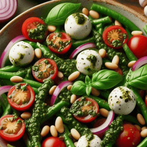 Italienischer Salat Pesto