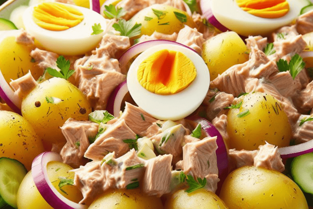 Kartoffel Thunfisch Salat