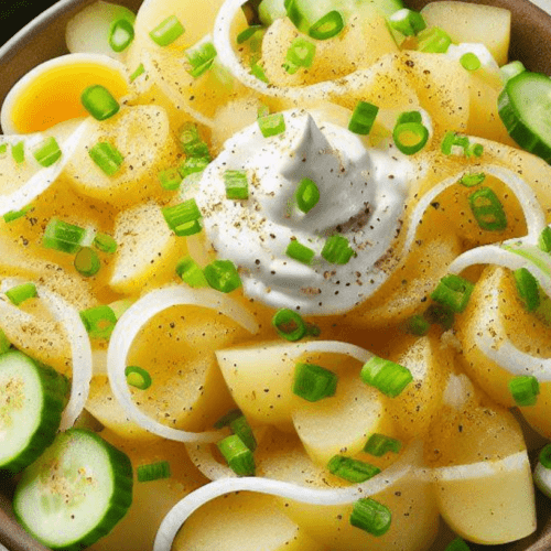 Kartoffelsalat Creme Fraiche Mayonnaise